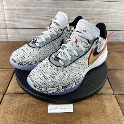 Nike Lebron 20 XX 'The Debut' White Gold Black Red DJ5423-100 Men