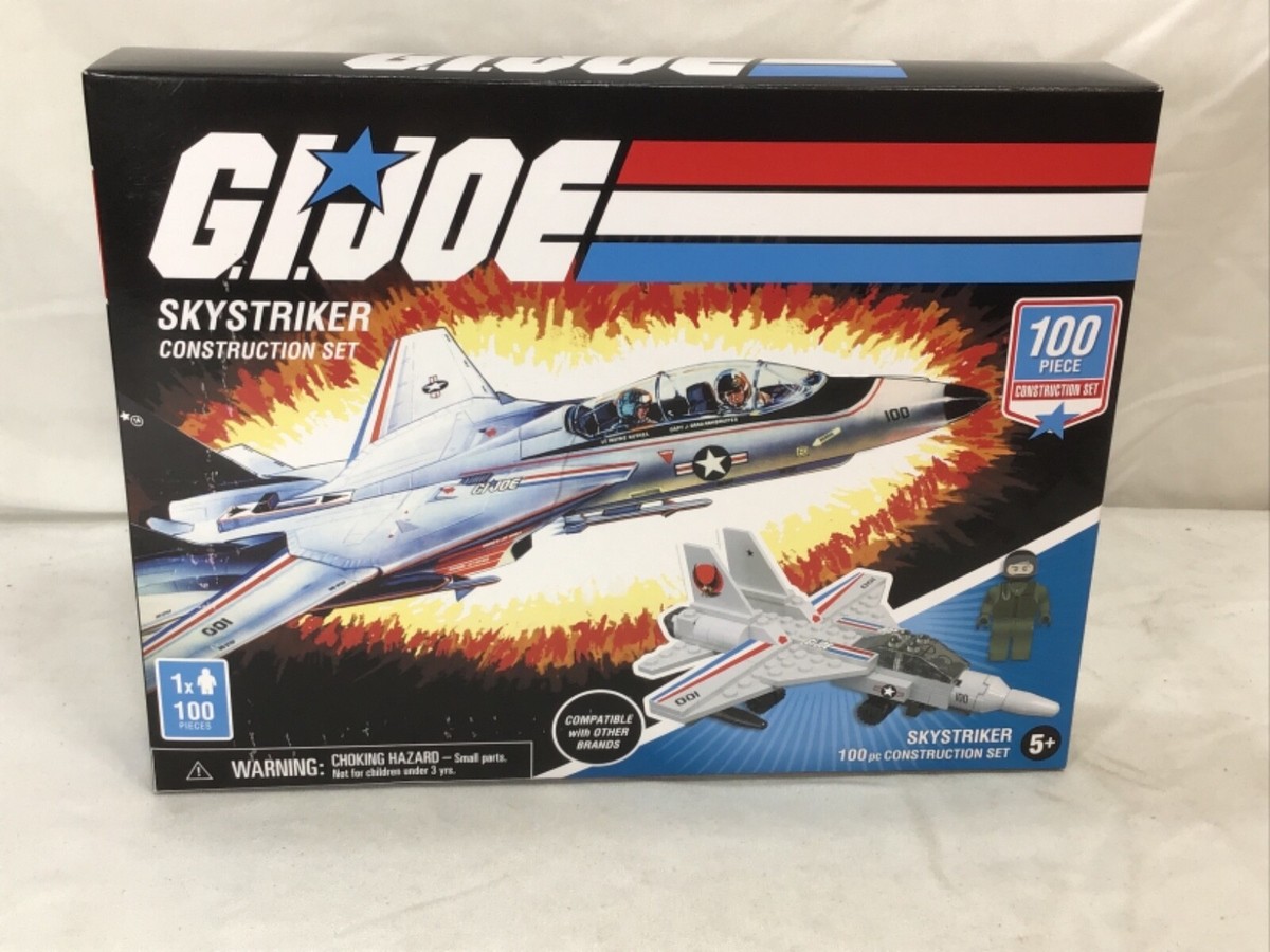 2021 GI Joe Skystriker & Ace Pilot F-14 Building Construction Set