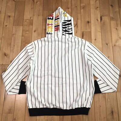 BAPE JAPAN limited Hanshin Tigers Tiger full zip hoodie A Bathing