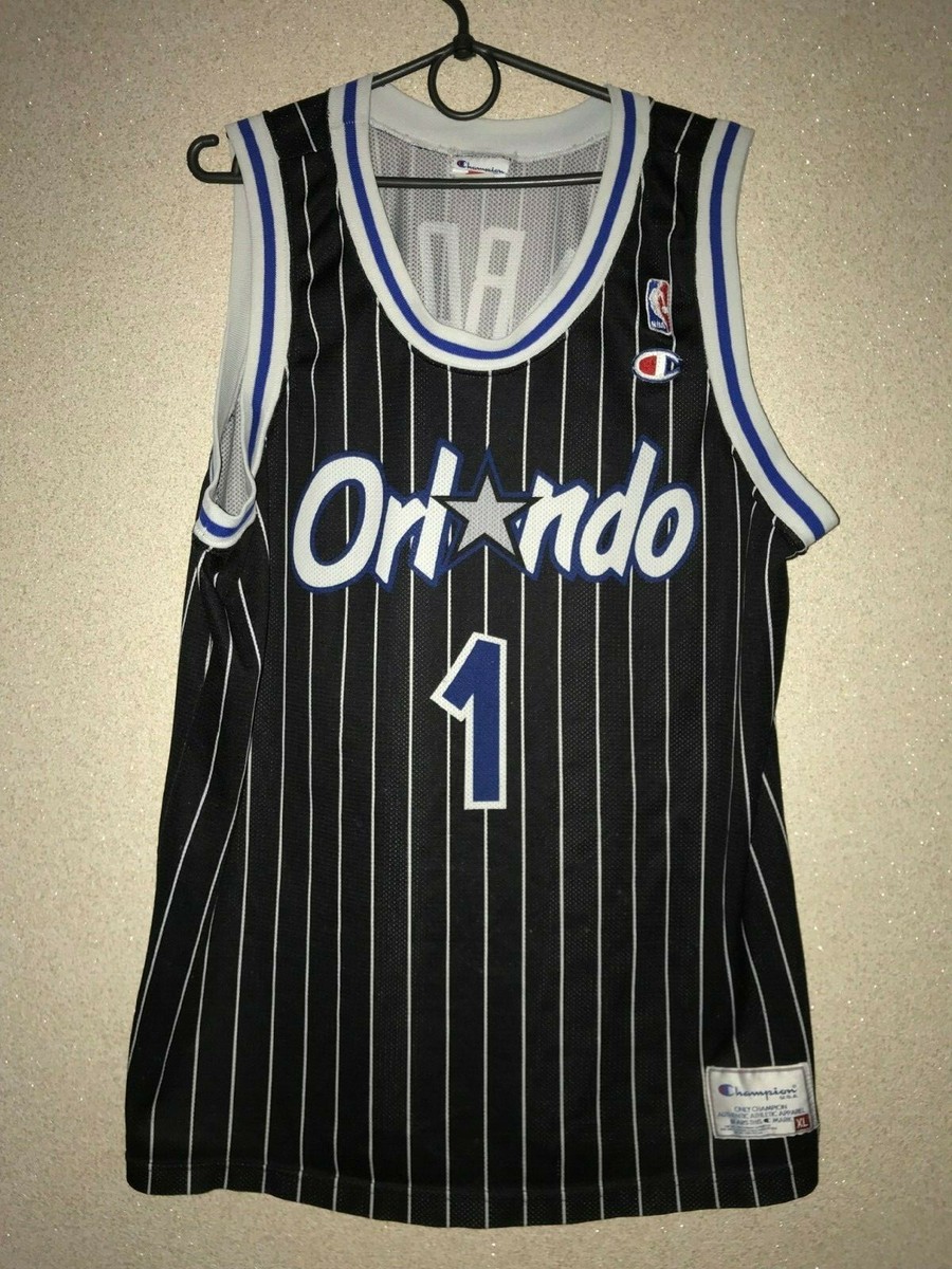 ORLANDO MAGIC NBA JERSEY SHIRT CHAMPION #1 HARDAWAY | eBay