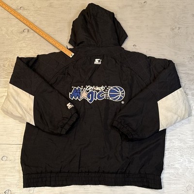 Vintage 90s Starter NBA Orlando Magic Full Zip Hooded Basketball