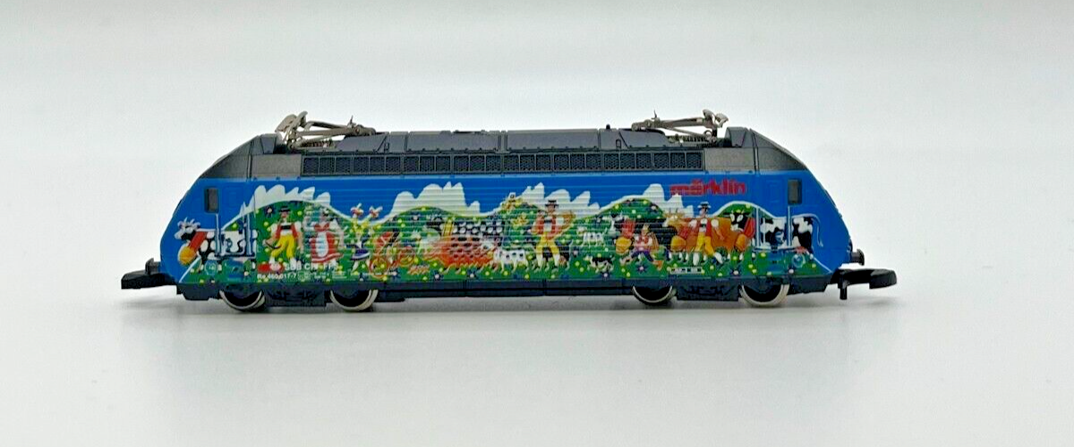 Z Scale Marklin Mini-Club 88445 Set Of 2 Electric Locomotive