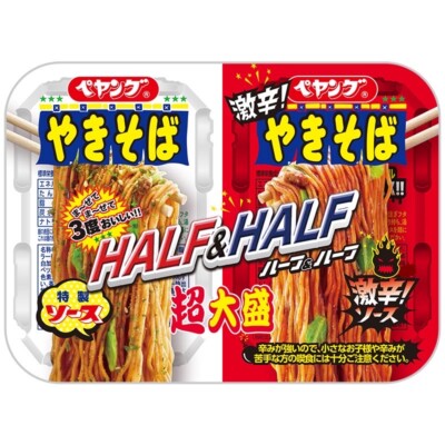 Japan Ramen Noodles Yakisoba PEYOUNG Hot Chili Big Sauce Instant