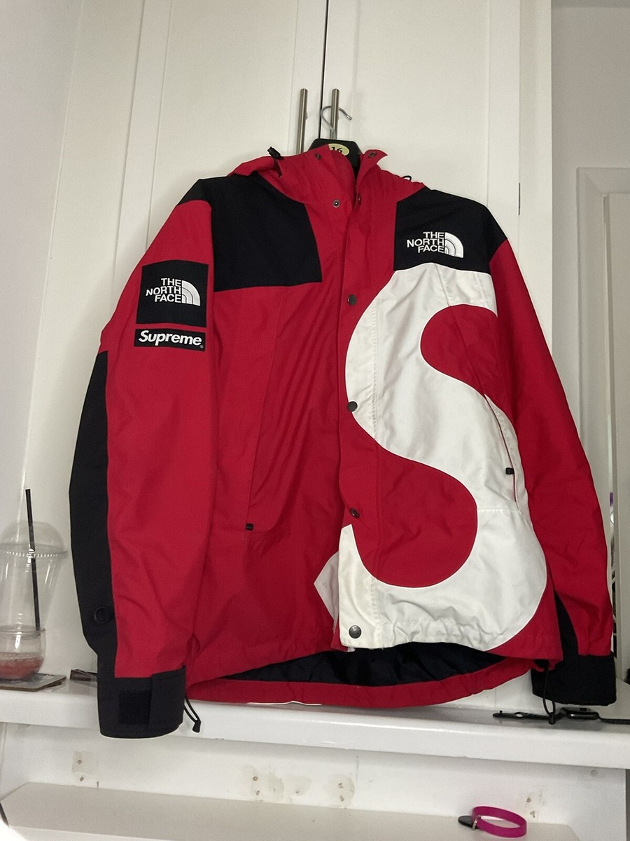 Supreme x North Face 'S' Red Mountain Jacket FW20 Medium - USED | eBay
