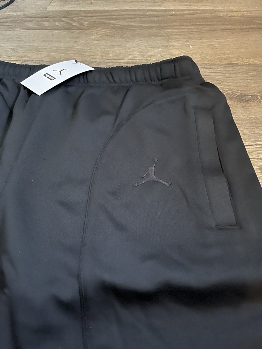 Supreme Mens Medium Michael Jordan Tricot Track Pants Black