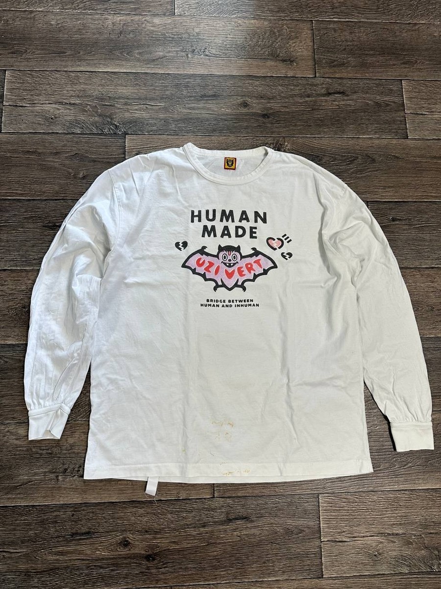 Human Made x Lil Uzi Vert Bat Long Sleeve men White L-XL | eBay