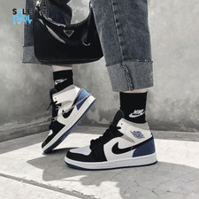 Jordan 1 Mid Black Hyper Royal for Sale | Authenticity Guaranteed