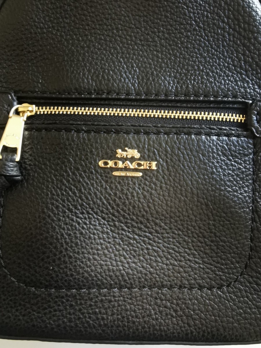 Coach F30530 Andi Backpack - Black/Light Gold for sale online | eBay