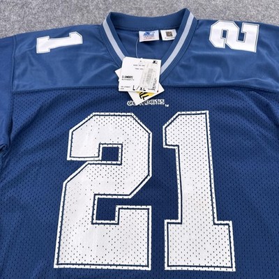 Vintage Dallas Cowboys Jersey Mens L/XL Blue NFL Football D