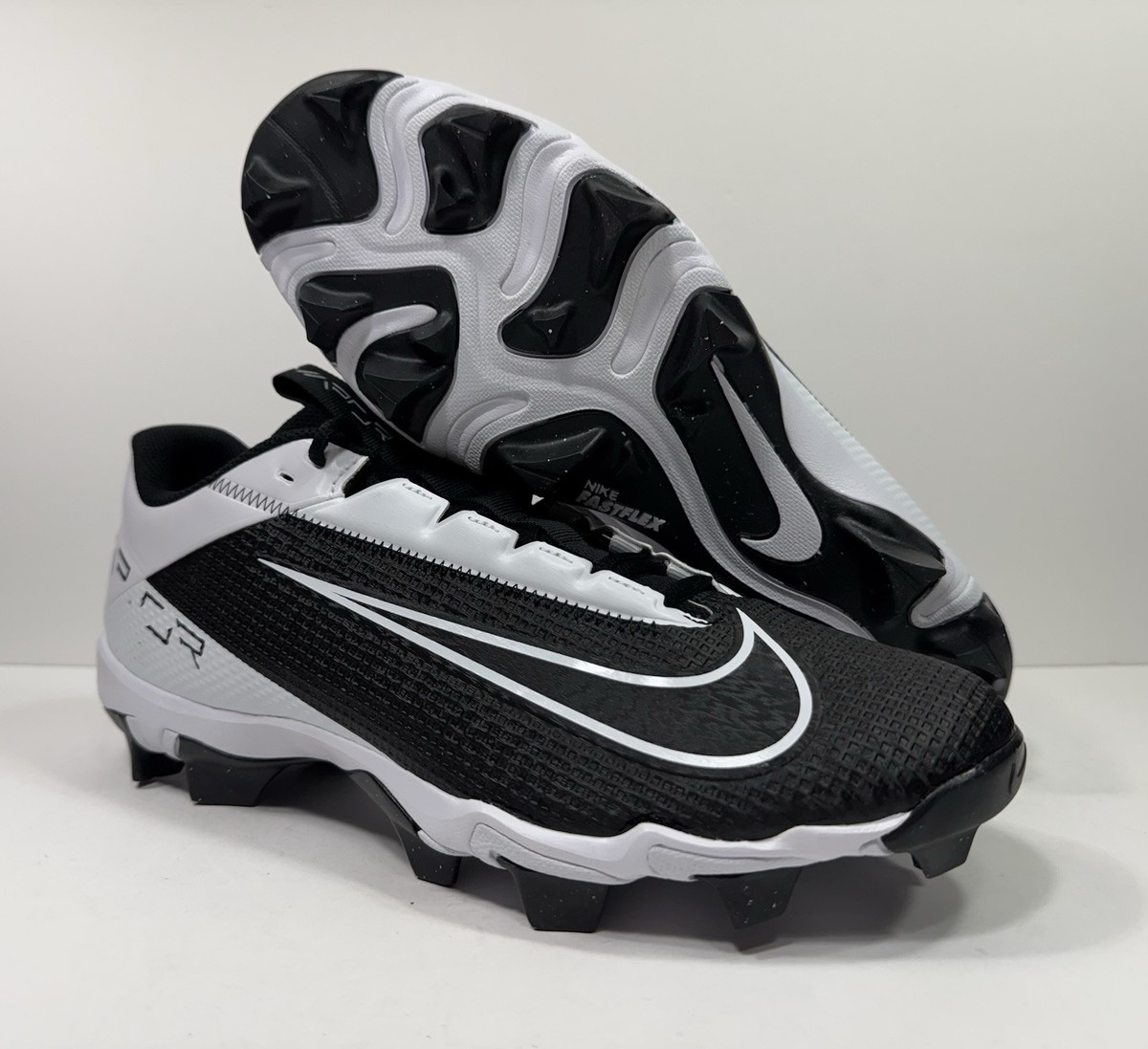 Nike Vapor Edge Shark 2 Football Cleats Black White Mens Size 11