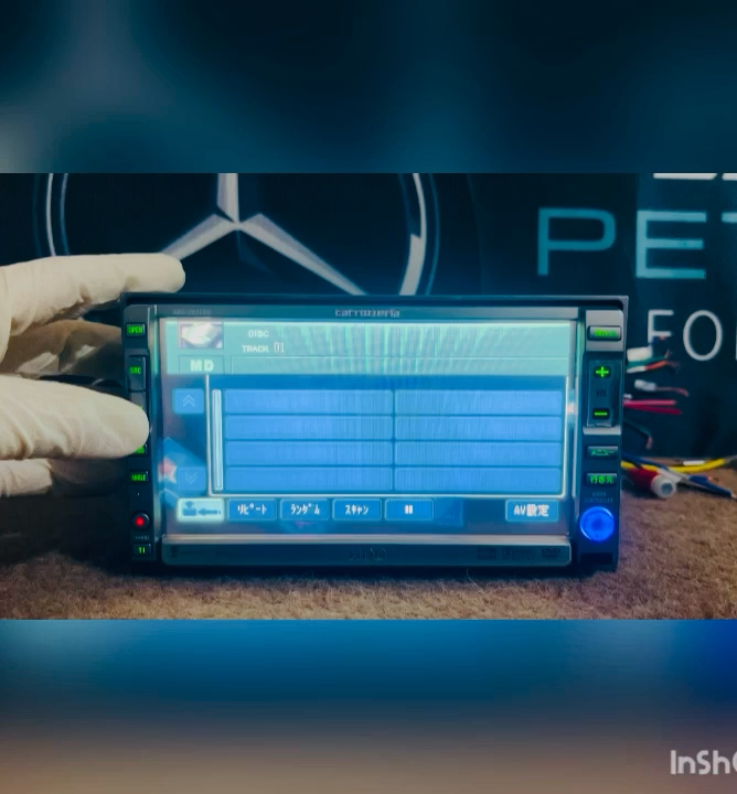 PIONEER CARROZZERIA AVIC-ZH25MD CYBER NAVI 2Din HDD/Mp3/MD/DVD