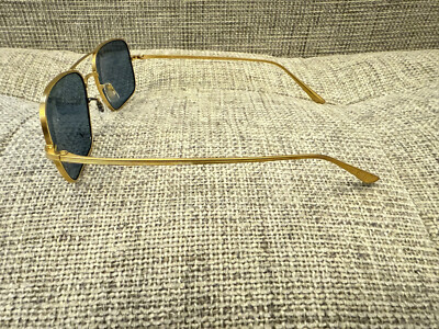 Oliver Peoples Victory LA The Row Brushed Bright Gold Teal Polar