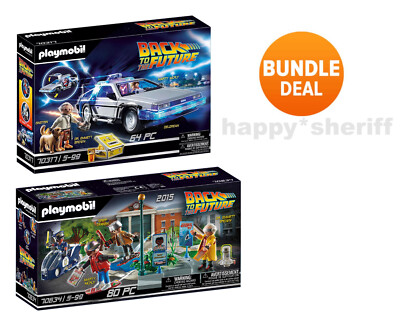 Playmobil Back to the Future Sets 70317 And 70634 Collectible New