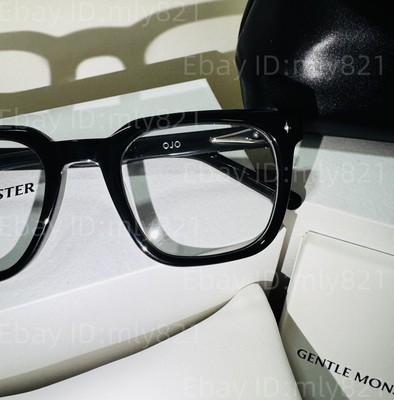 GentleMonster Sunglasses BOLD - OJO 01 Black Frame Clear Lenses | eBay