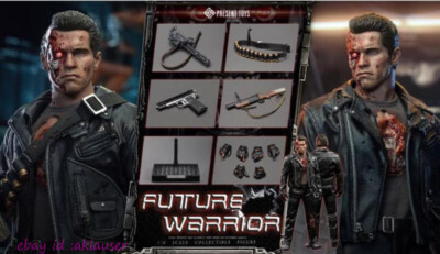 Present Toys Pt-Sp51 1/6 Future Warrior Terminator T800 Deluxe