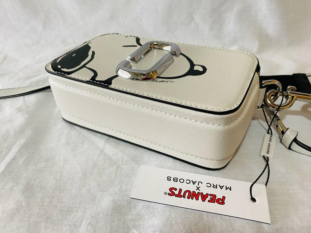 MARC JACOBS Snapshot 164 Peanuts Snoopy Collab Shoulder Bag Cotton