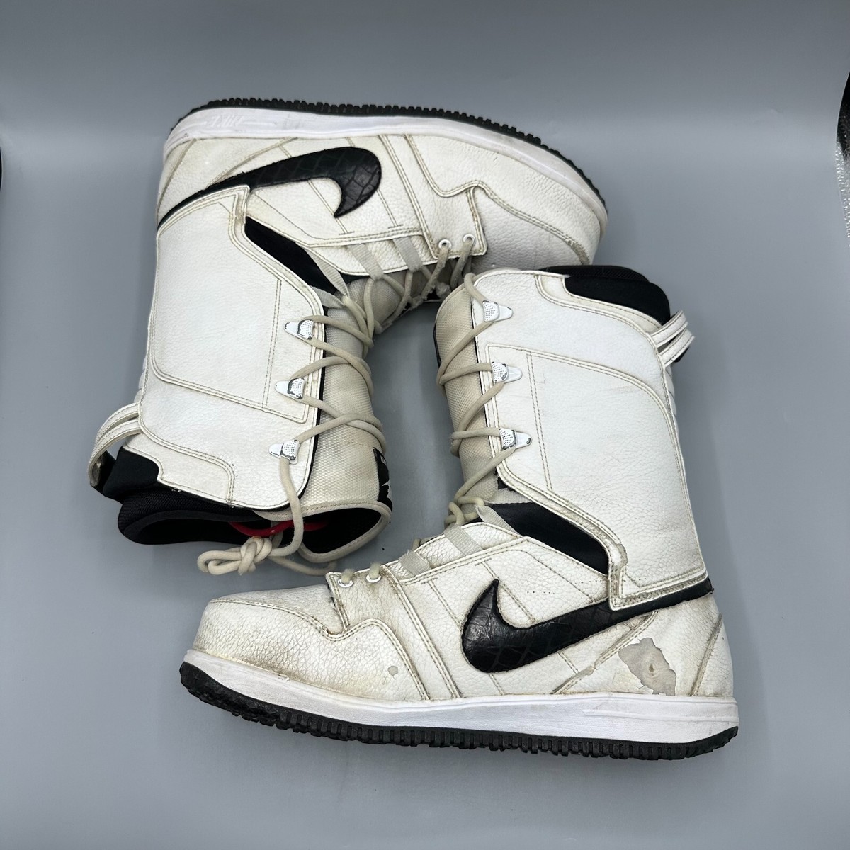 Size 13 - Nike Vapen Snowboard Boots White Black 447125-101 | eBay