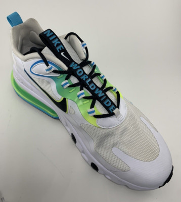 Nike Air Max 270 React WorldWide White CK6457-100 Size 10.5 | eBay