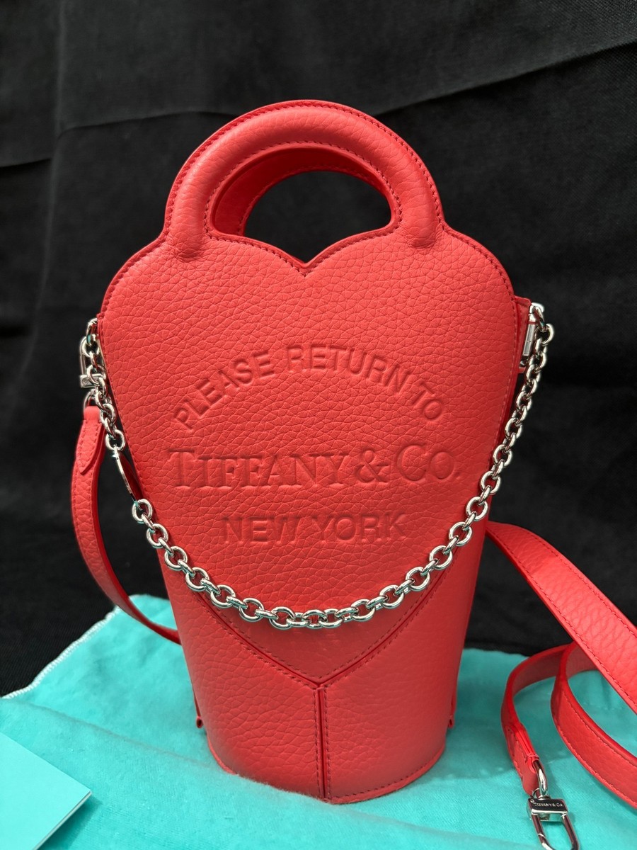 Tiffany & Co. Return To Tiffany Mini Crossbody in Hibiscus Red