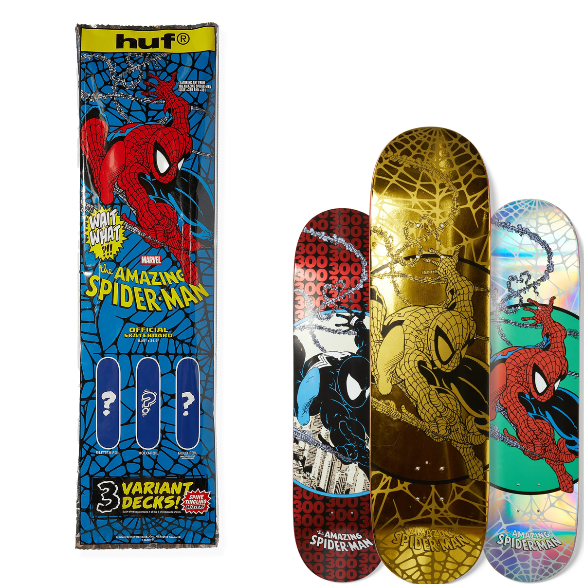 SEALED | HUF x Spider-Man Issue 300 8.25