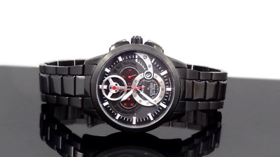 Citizen AT2065-59E Eco-Drive Chronograph 3D Black Dial St. Steel