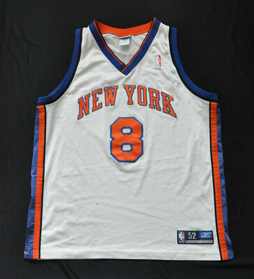 Latrell Sprewell New York Knicks Reebok Jersey Authentic NBA Sewn