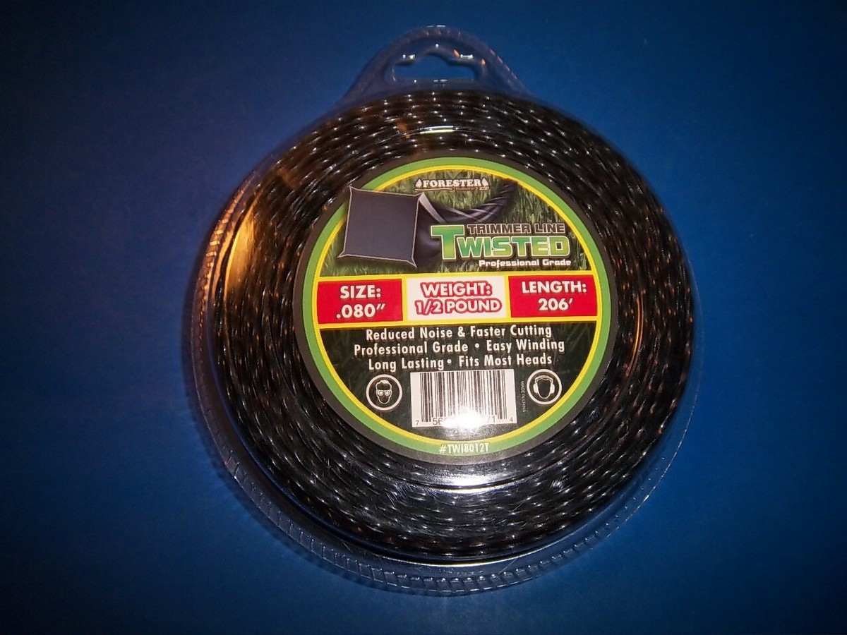 NEW 080 TWISTED PRO TRIMMER LINE 206 FEET TW18012T FREE SHIPPING