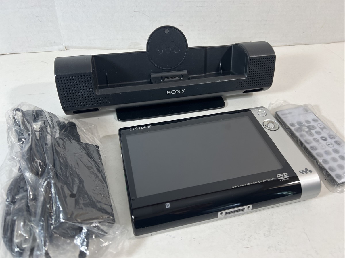 SONY △▽SONY DVDウォークマン D-VE7000S 作動品ジャンク扱い△▽ DVD