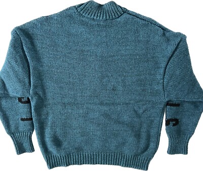 Yeezy Season 5 Lost Hills Knitted Sweater Petrol Medium Brand New