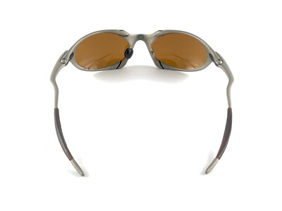 VINTAGE RARE OAKLEY ROMEO XX 24K GOLD 1ST EDITION IRIDIUM LENSES