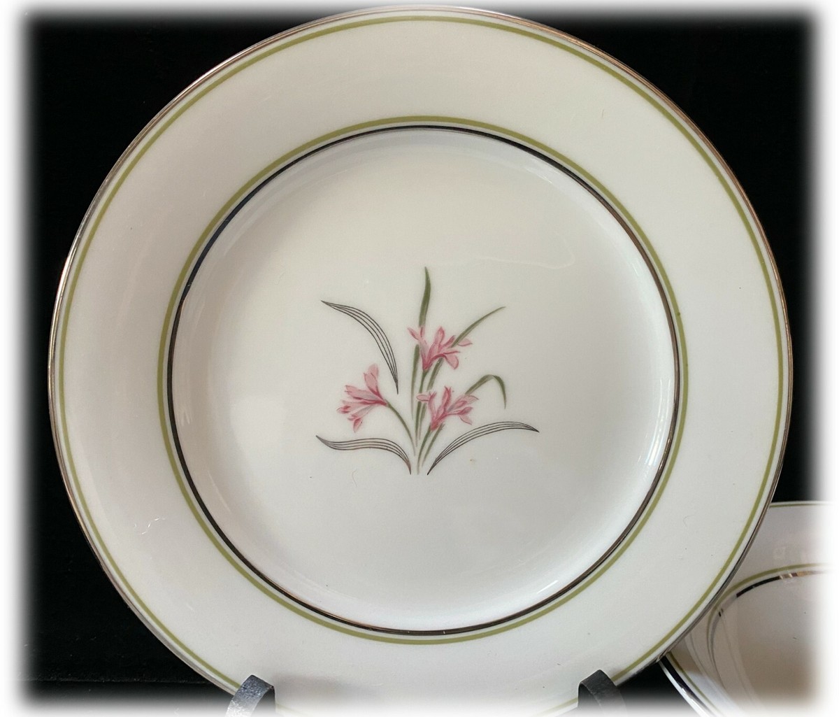 Noritake KENT 5422 Fine China Japan 5 Piece Lot Retired Mid