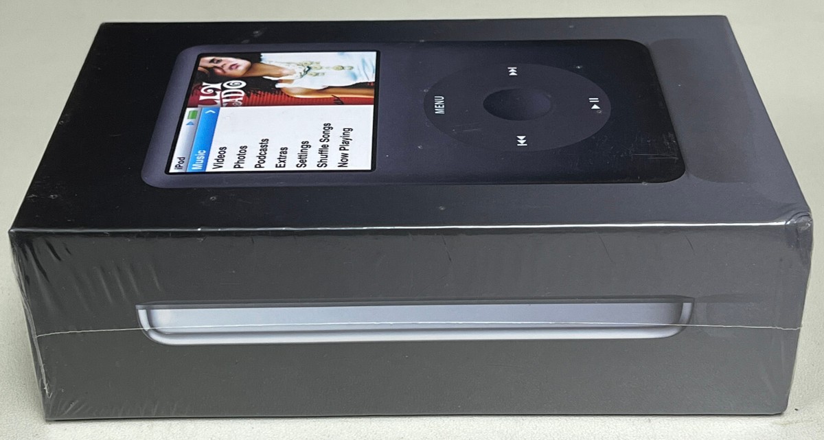 NEW Sealed RARE Apple iPod Classic 6th Generation 80GB Black
