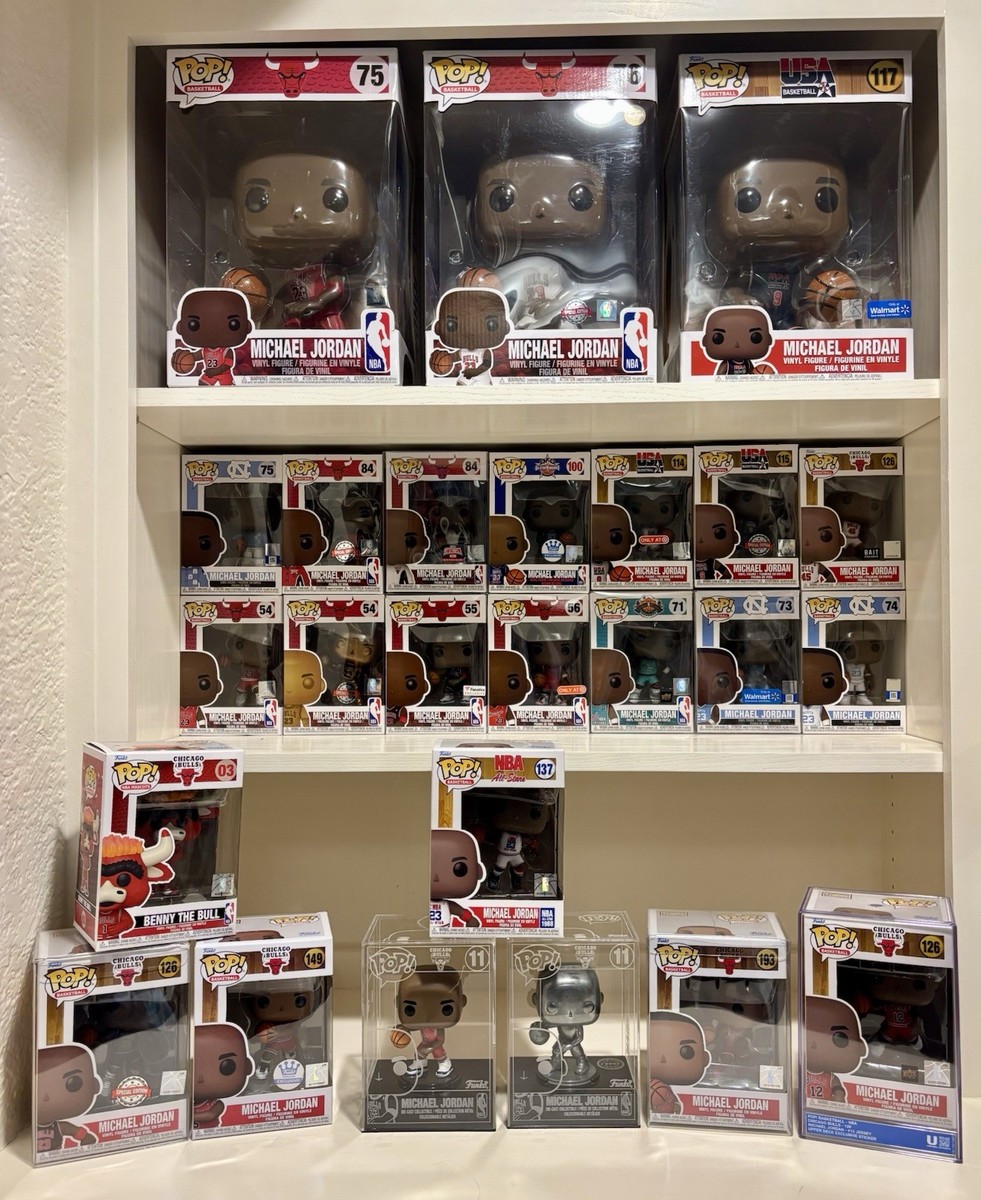 Updated 2025 Michael Jordan Funko Pop! Complete Collection -All 24
