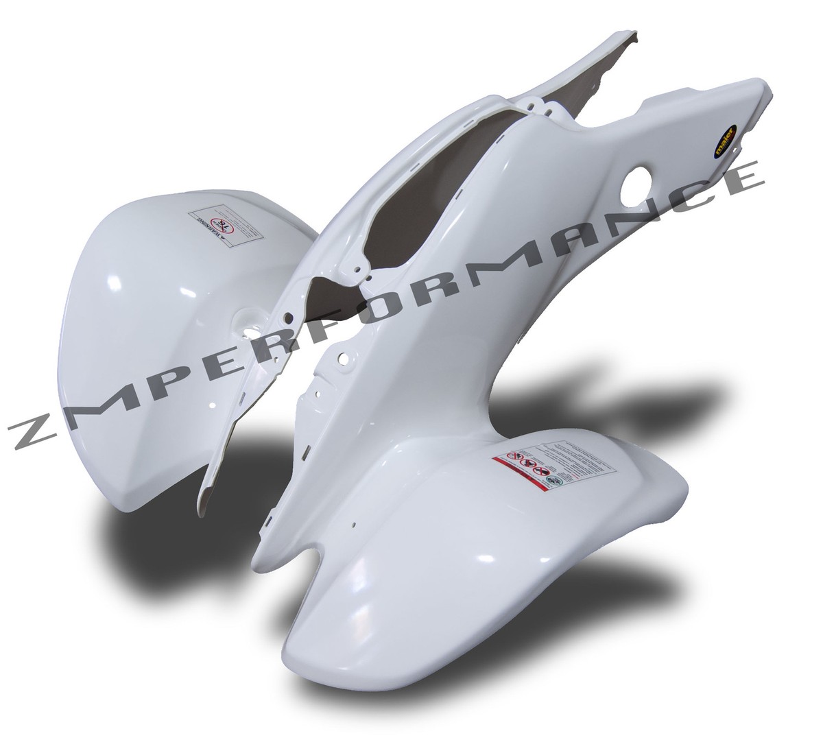 NEW HONDA TRX 400EX 05 - 07 WHITE FRONT FENDER PLASTIC TRX400EX