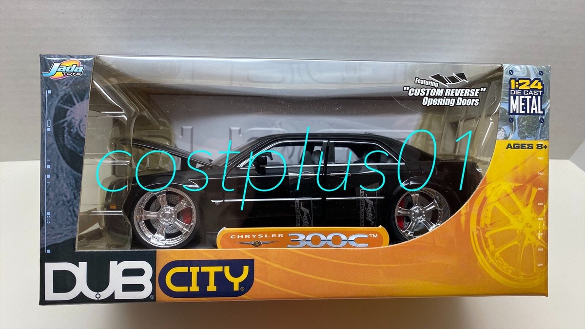 JADA DUB CITY CHRYSLER 300C 1:24 BLACK REVERSE DOORS | eBay