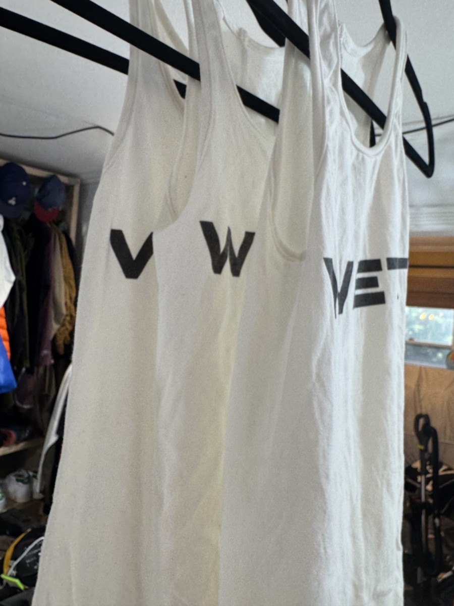YZY Mowalola WET Tank White Size: 3 Kanye West Vultures Official