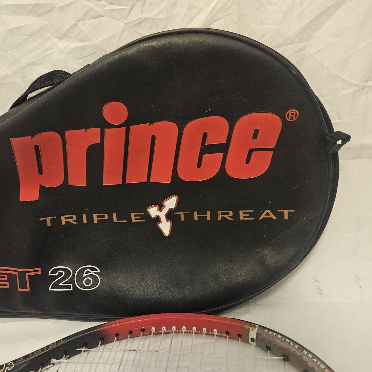 Prince Triple Threat TT Hornet 26 JR 110 OS Tennis Racquet w/case
