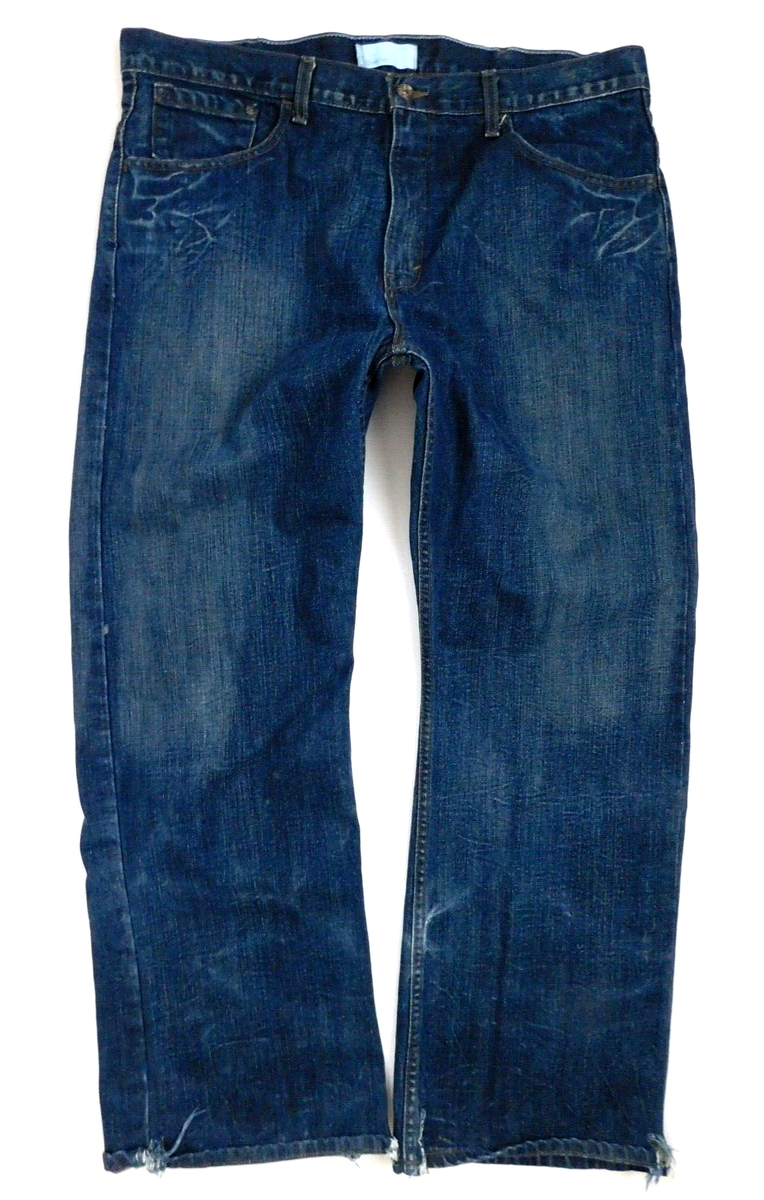 VINTAGE SILVERTAB LEVIS MENS W38 L32 TRUE BOOT SKATER Boot-cut