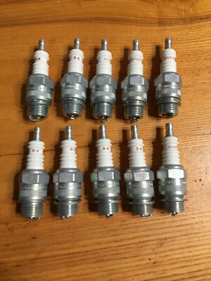 10 NOS Vintage Champion D6 Spark Plugs A7 K9 Polaris Arctic Cat