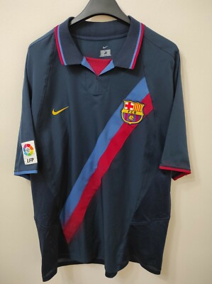 FC BARCELONA 2002-2003 Puyol 5 away camiseta shirt trikot maillot