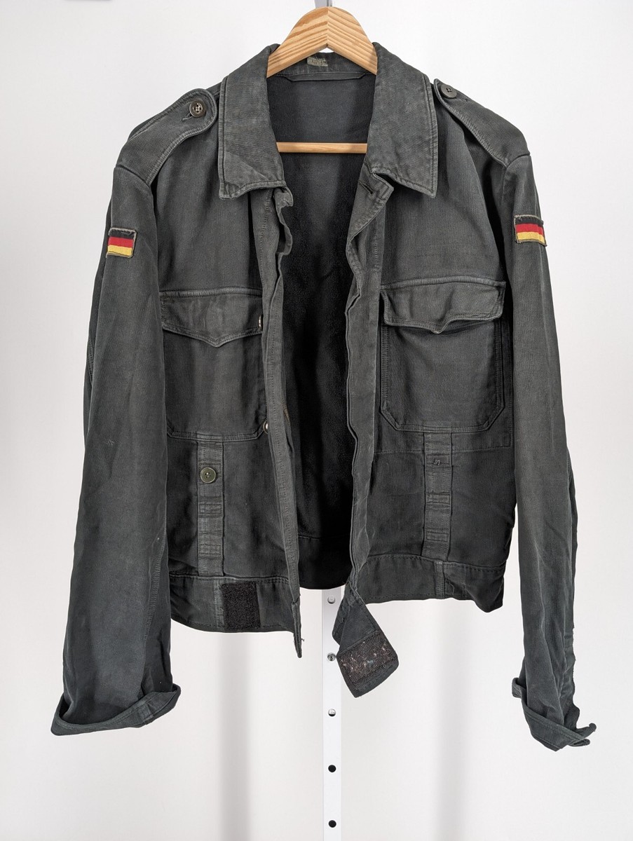 Vintage 90s Marquardt Schulz German Military Canvas Cotton Jacket