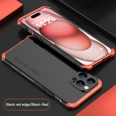 iPhone 11 Pro Max Case Luxury Metal Armor Aluminum Metal Frame