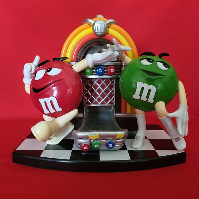M & M Rockin Cafe Roll Candy Dispenser First Limited Edition | eBay