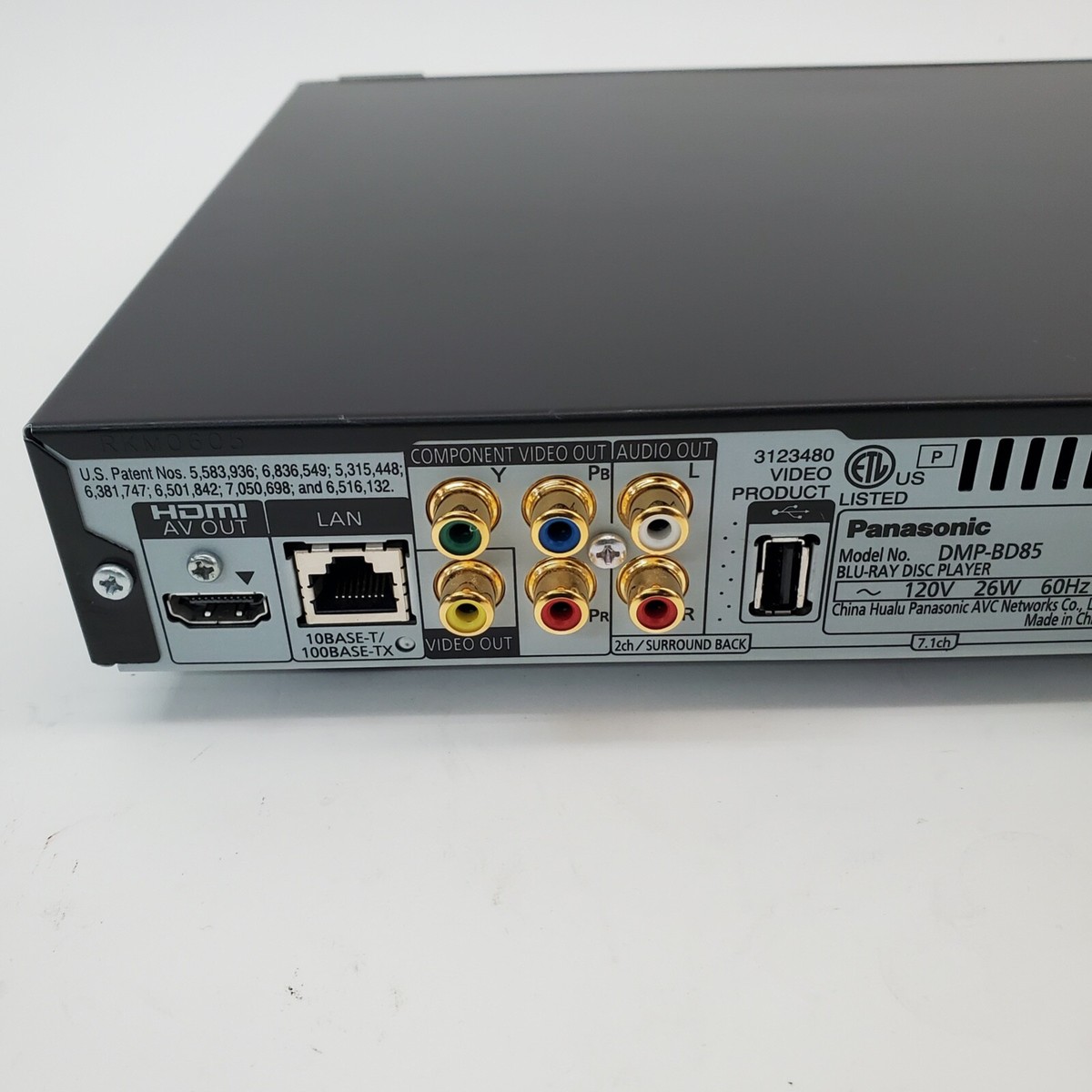 注文 Panasonic DMP-BD85 ブルーレイプレーヤー パナソニック DMP-BD85