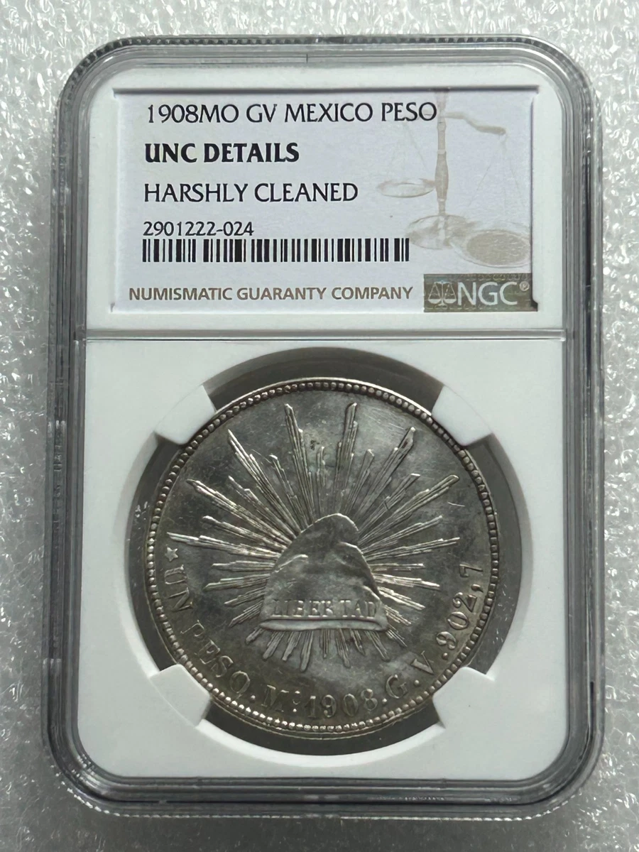 1908 Year Silver Mexican Coins for sale | eBay