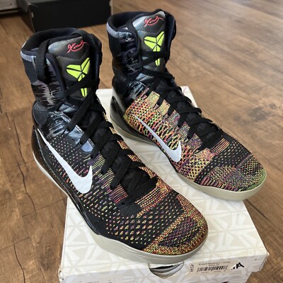 Nike Kobe IX 9 ELITE Masterpiece Size 10, 630847-001 Multicolor