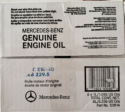 ENG | NEW MERCEDES-BENZ SAE 5W-40 SYN | A000989790211-BI1200MB