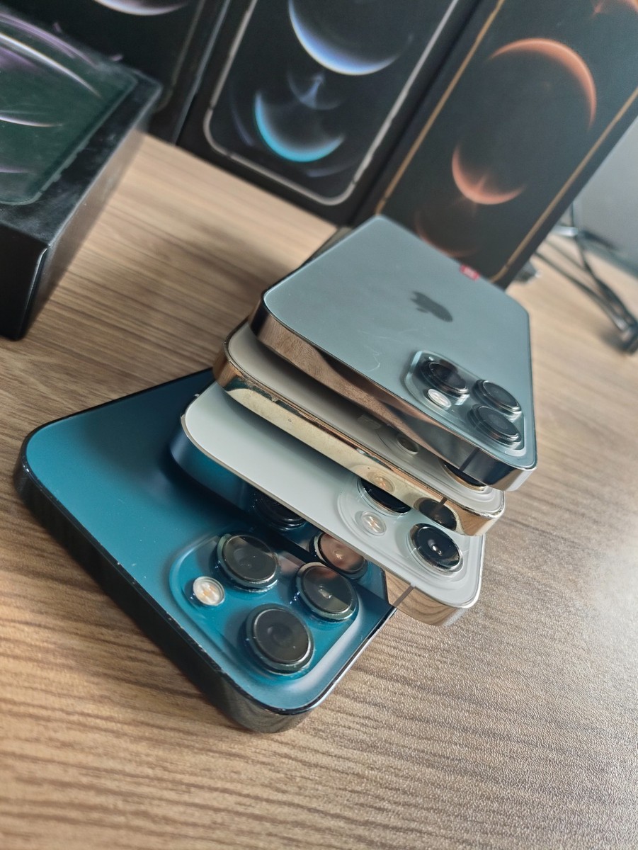 Apple iPhone 12 Pro Max 128GB 256GB 512GB -Fully Unlocked - VERY