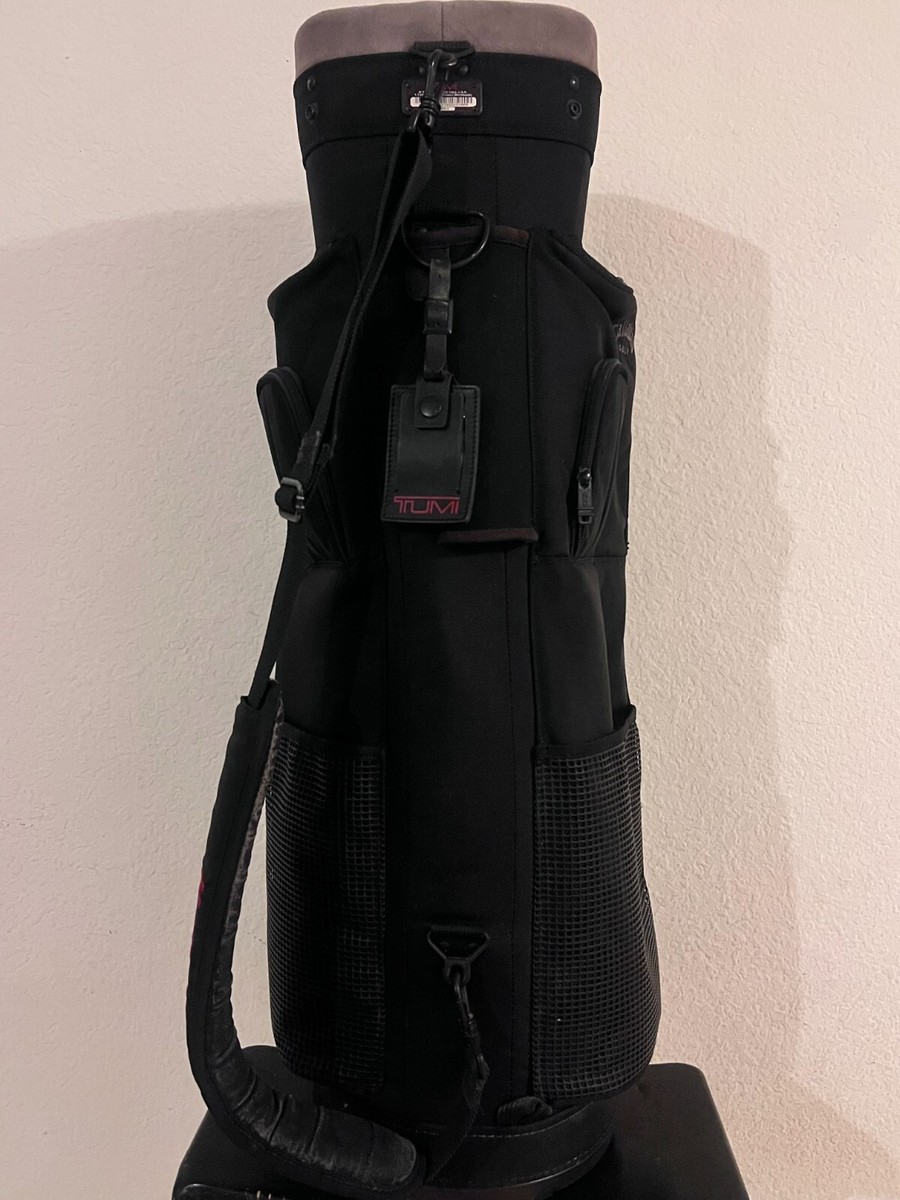 RARE Tumi Ballistic Nylon Golf Bag Callaway Black Deluxe 286D3 34