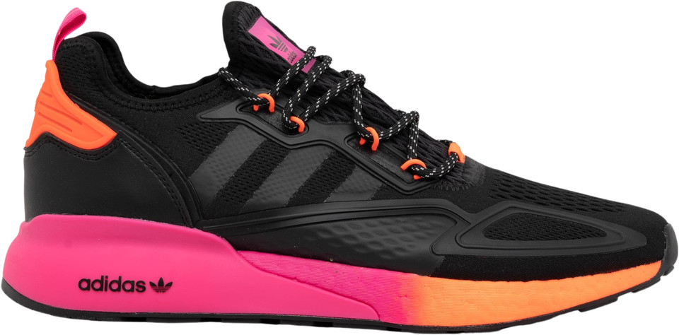 adidas ZX 2K Boost Black Solar Red for Sale | Authenticity